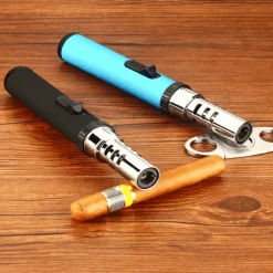 The Outdoor Vault Camping-Werkzeuge|Camping Im Freien-Turbo-Fackelfeuerzeug – Winddichtes Camping-Flammenwerkzeug