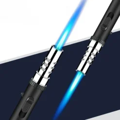 The Outdoor Vault Camping-Werkzeuge|Camping Im Freien-Turbo-Fackelfeuerzeug – Winddichtes Camping-Flammenwerkzeug