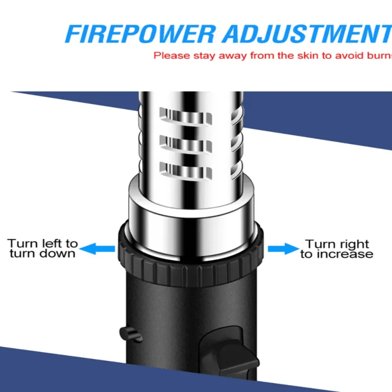 The Outdoor Vault Camping-Werkzeuge|Camping Im Freien-Turbo-Fackelfeuerzeug – Winddichtes Camping-Flammenwerkzeug