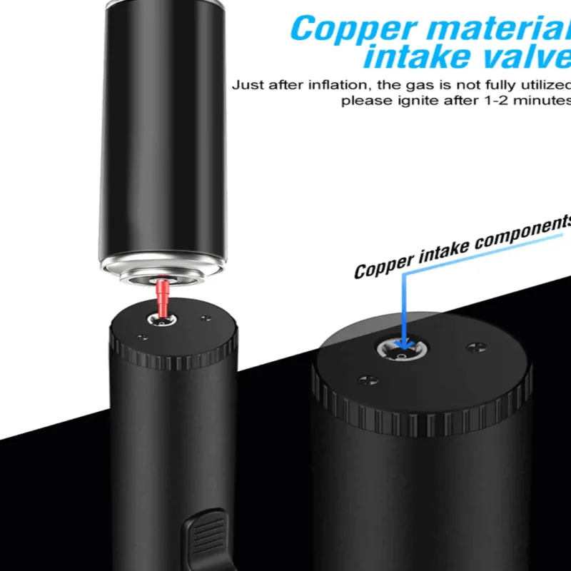 The Outdoor Vault Camping-Werkzeuge|Camping Im Freien-Turbo-Fackelfeuerzeug – Winddichtes Camping-Flammenwerkzeug