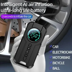 Gear Up u0026 Go Autozubehör|Automobilindustrie-Turbo-Jet-Luftpumpe – tragbarer, schnell aufblasender Kompressor