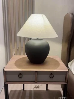 Glow u0026 Shade Beleuchtung-Twilight Pottery Lamp - Decorative Ceramic Lighting Fixture