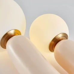 Glow u0026 Shade Beleuchtung-Twin Orbs Table Lamp - Modern Decorative Lighting