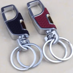 Wild u0026 Free Gear Autozubehör|Automobilindustrie-Twist Design Doppelschalter-Schlüsselanhänger-Clip – elegantes, funktionales Accessoire