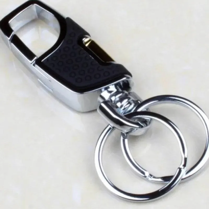 Wild u0026 Free Gear Autozubehör|Automobilindustrie-Twist Design Doppelschalter-Schlüsselanhänger-Clip – elegantes, funktionales Accessoire