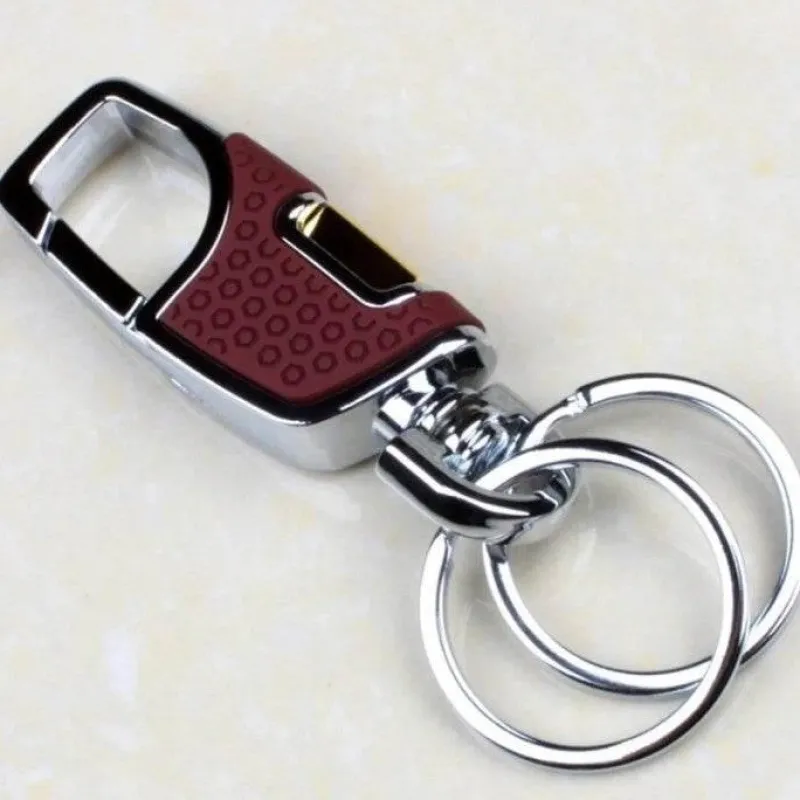 Wild u0026 Free Gear Autozubehör|Automobilindustrie-Twist Design Doppelschalter-Schlüsselanhänger-Clip – elegantes, funktionales Accessoire