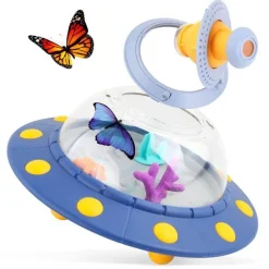 The Decor Haven Babyspielzeug-UFO-Lupenbox für Kinder – pädagogisches Lernwerkzeug für die wissenschaftliche Erforschung