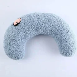 Furendo Haustierzubehör|Reinigungswerkzeuge Für Haustiere-U-förmiges beruhigendes Haustierkissen – gemütliches Bett für Hunde und Katzen