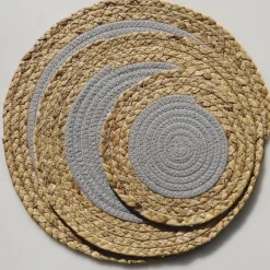 The Jute Table Küche & Esszimmer-Ukara Modeaccessoire - Stilvoll und vielseitig tragbar