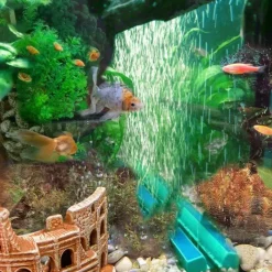 Furendo Haustierzubehör|Reinigungswerkzeuge Für Haustiere-Ultradünner Aquarien-Blasendiffusor – Sauerstoffversorgung für Aquarien