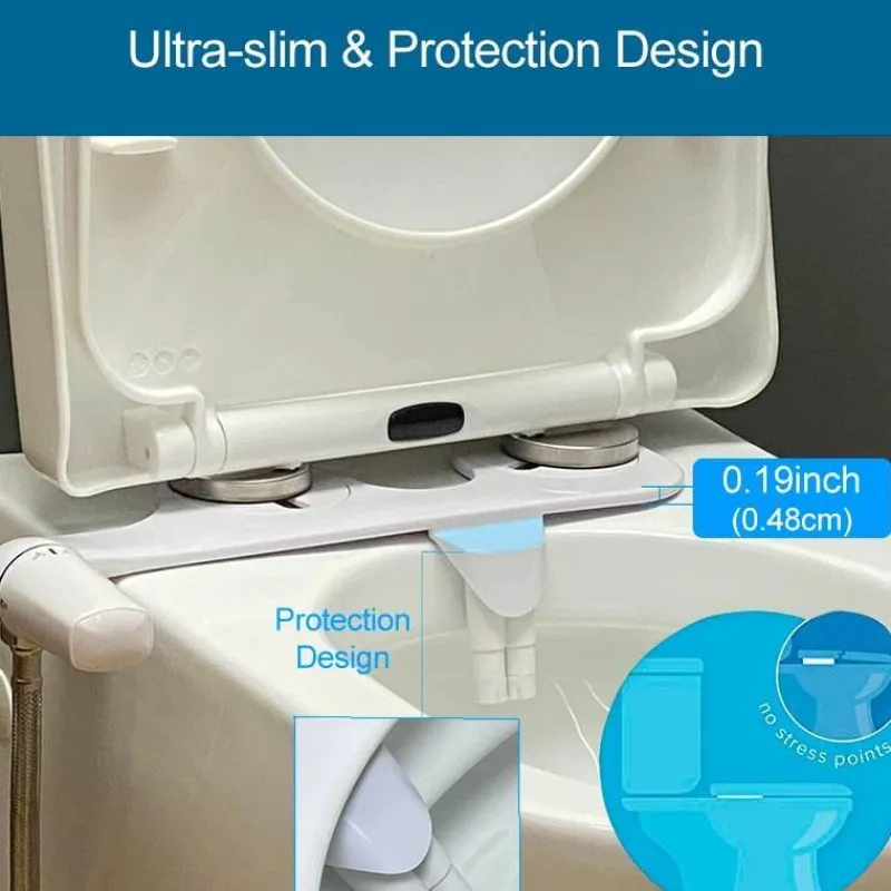 Tranquil Touch Mobilitäts- Und Support-Tools|Gesundheits-Gadgets-Ultraflaches Bidet-Spray – kompaktes Design für einfache Verwendung