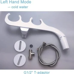 Tranquil Touch Mobilitäts- Und Support-Tools|Gesundheits-Gadgets-Ultraflaches Bidet-Spray – kompaktes Design für einfache Verwendung