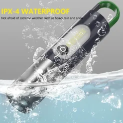 The Outdoor Vault Camping-Werkzeuge|Outdoor-Artikel-Ultrahelle, kompakte LED-Taschenlampe – tragbares Outdoor-Taschenlicht