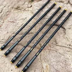 The Outdoor Vault Outdoor-Artikel|Heimwerkzeuge-Ultraleichte Teleskop-Angelrute aus Kohlefaser – Kompakte Angelausrüstung