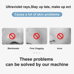 The Relaxation Nook Massageprodukte|Gesundheits-Gadgets-Ultraschall-Gesichtsmassagegerät – Tiefenreinigendes Hautwerkzeug