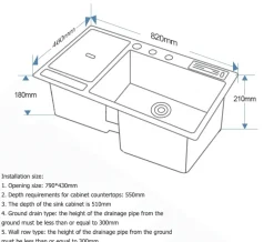 The Culinary Kit Küche & Esszimmer-Ultraschallreiniger – Effizientes Ultra Wash System für Spülbecken