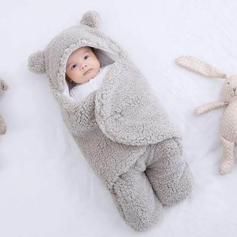 Kinder Cozy Haven Kinderwagen & Zubehör|Bettzeug-Ultraweiche Babyschlafdecke – flauschiger Komfort für Babys