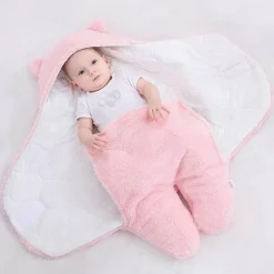 Kinder Cozy Haven Kinderwagen & Zubehör|Bettzeug-Ultraweiche Babyschlafdecke – flauschiger Komfort für Babys