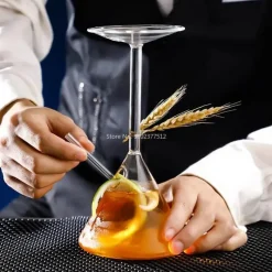 Plates u0026 More Küche & Esszimmer-Umgedrehte Martinigläser – Einzigartiges Cocktailglas