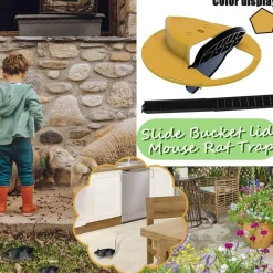 Gear Up u0026 Go Outdoor-Artikel|Outdoor-Gadgets-Umweltfreundliche, wiederverwendbare Mausefalle – Intelligente Lösung zur Nagetierbekämpfung