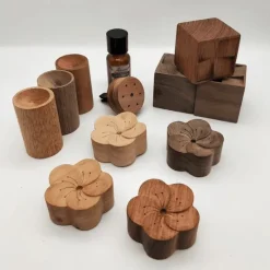 The Decor Haven Gadgets Für Zuhause-Umweltfreundlicher Aromatherapie-Diffusor aus Holz – Diffusor für ätherische Öle