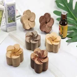 The Decor Haven Gadgets Für Zuhause-Umweltfreundlicher Aromatherapie-Diffusor aus Holz – Diffusor für ätherische Öle