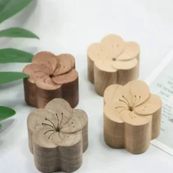 The Decor Haven Gadgets Für Zuhause-Umweltfreundlicher Aromatherapie-Diffusor aus Holz – Diffusor für ätherische Öle