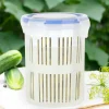 The Culinary Kit Küche & Esszimmer-Umweltfreundlicher Gurkenbehälter – Nachhaltige Gurkenaufbewahrung