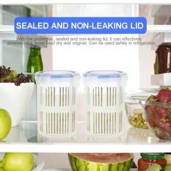 The Culinary Kit Küche & Esszimmer-Umweltfreundlicher Gurkenbehälter – Nachhaltige Gurkenaufbewahrung