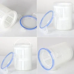 The Culinary Kit Küche & Esszimmer-Umweltfreundlicher Gurkenbehälter – Nachhaltige Gurkenaufbewahrung