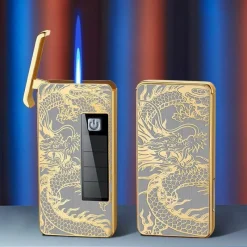 Gear Up u0026 Go Outdoor-Gadgets|Outdoor-Artikel-Umweltfreundliches Solarfeuerzeug – wiederaufladbar, Glücksdrachen-Design