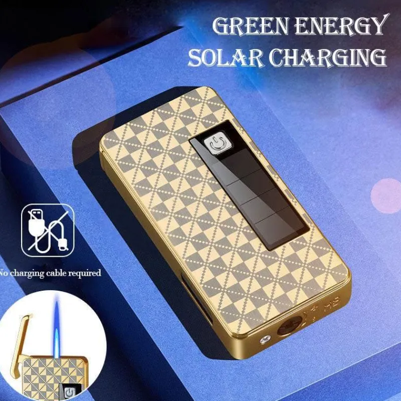 Gear Up u0026 Go Outdoor-Gadgets|Outdoor-Artikel-Umweltfreundliches Solarfeuerzeug – wiederaufladbar, Glücksdrachen-Design