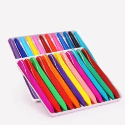 The Decor Haven Babyspielzeug-Ungiftige farbige Zeichenstifte – Sicheres Kunstzubehör für Kinder