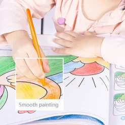 The Decor Haven Babyspielzeug-Ungiftige farbige Zeichenstifte – Sicheres Kunstzubehör für Kinder