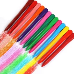 The Decor Haven Babyspielzeug-Ungiftige farbige Zeichenstifte – Sicheres Kunstzubehör für Kinder