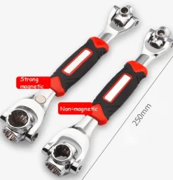 Roam Ready Autozubehör|Automobilindustrie-Universal 360-Steckschlüssel – Vielseitiges Reparaturwerkzeug