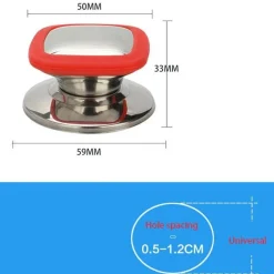 The Culinary Kit Küche & Esszimmer-Universal-Deckelhebergriff – Vielseitiges Küchenwerkzeug