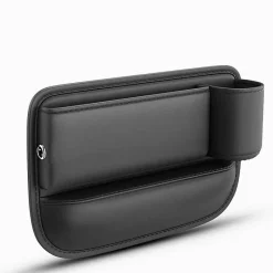 Wild u0026 Free Gear Autozubehör|Automobilindustrie-Universal-Getränkehalter-Auto-Organizer – Aufbewahrungslösung aus Leder für die Sitzlücke