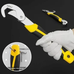 Cozy Living Autozubehör|Automobilindustrie-Universal-Verstellschlüssel – Selbstspannendes Griffwerkzeug