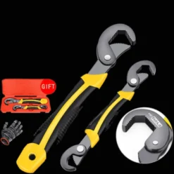 Cozy Living Autozubehör|Automobilindustrie-Universal-Verstellschlüssel – Selbstspannendes Griffwerkzeug