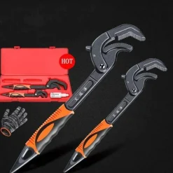 Cozy Living Autozubehör|Automobilindustrie-Universal-Verstellschlüssel – Selbstspannendes Griffwerkzeug