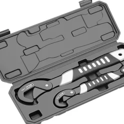 Cozy Living Autozubehör|Automobilindustrie-Universal-Verstellschlüssel – Selbstspannendes Griffwerkzeug