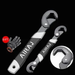 Cozy Living Autozubehör|Automobilindustrie-Universal-Verstellschlüssel – Selbstspannendes Griffwerkzeug