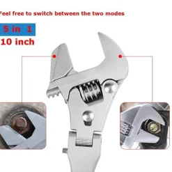 The Outdoor Vault Outdoor-Artikel|Heimwerkzeuge-Universal-Verstellschlüssel – Multifunktionswerkzeug für Haus und Auto