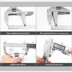Roam Ready Outdoor-Artikel|Heimwerkzeuge-Universell verstellbares Aluminium-Schraubenschlüsselwerkzeug – Multifunktions-Steckschlüssel