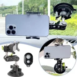 Wild u0026 Free Gear Autozubehör|Automobilindustrie-Universelle Autotelefonhalterung - Superstarke Saughalterung