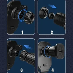 Wild u0026 Free Gear Autozubehör|Automobilindustrie-Universelle drehbare Autotelefonhalterung für die Lüftungsöffnung