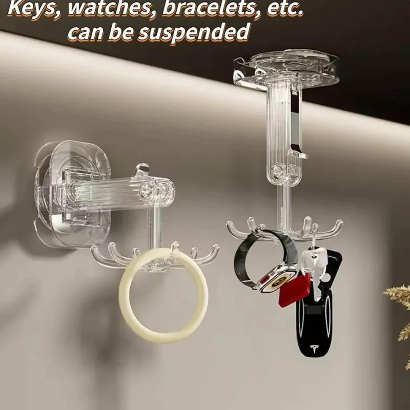 Comfort u0026 Style Gadgets Für Zuhause-Universeller drehbarer Wandhaken - Sechs-Krallen-Aufhänger