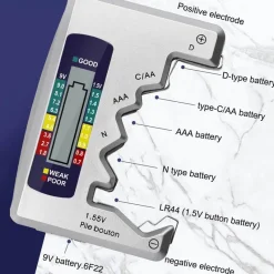 Cozy Living Heimwerkzeuge-Universeller LCD-Batteriekapazitätstester - Spannungsmesser