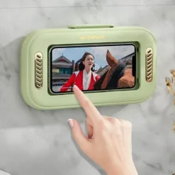 The Blissful Bath Elektronikgehäuse|Badezimmer-Universeller wasserdichter Dusch-Telefonhalter - Badezimmerhülle